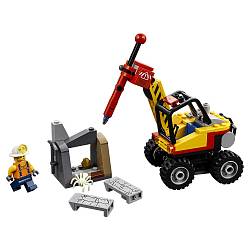 Конструктор из серии Lego City - Трактор для горных работ City Mining (Lego, 60185-L) - миниатюра